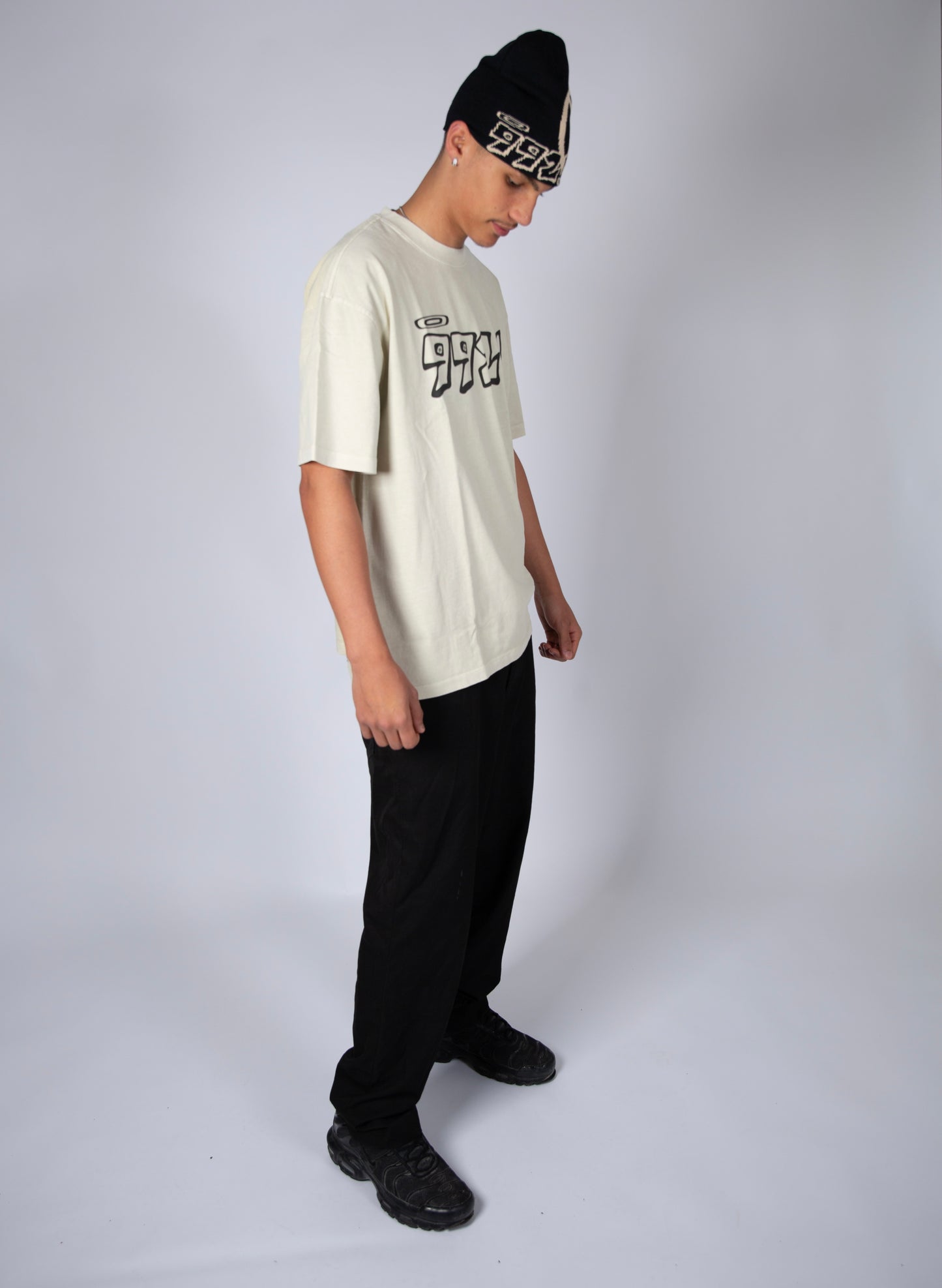 992 8-ball graphic oversized tee