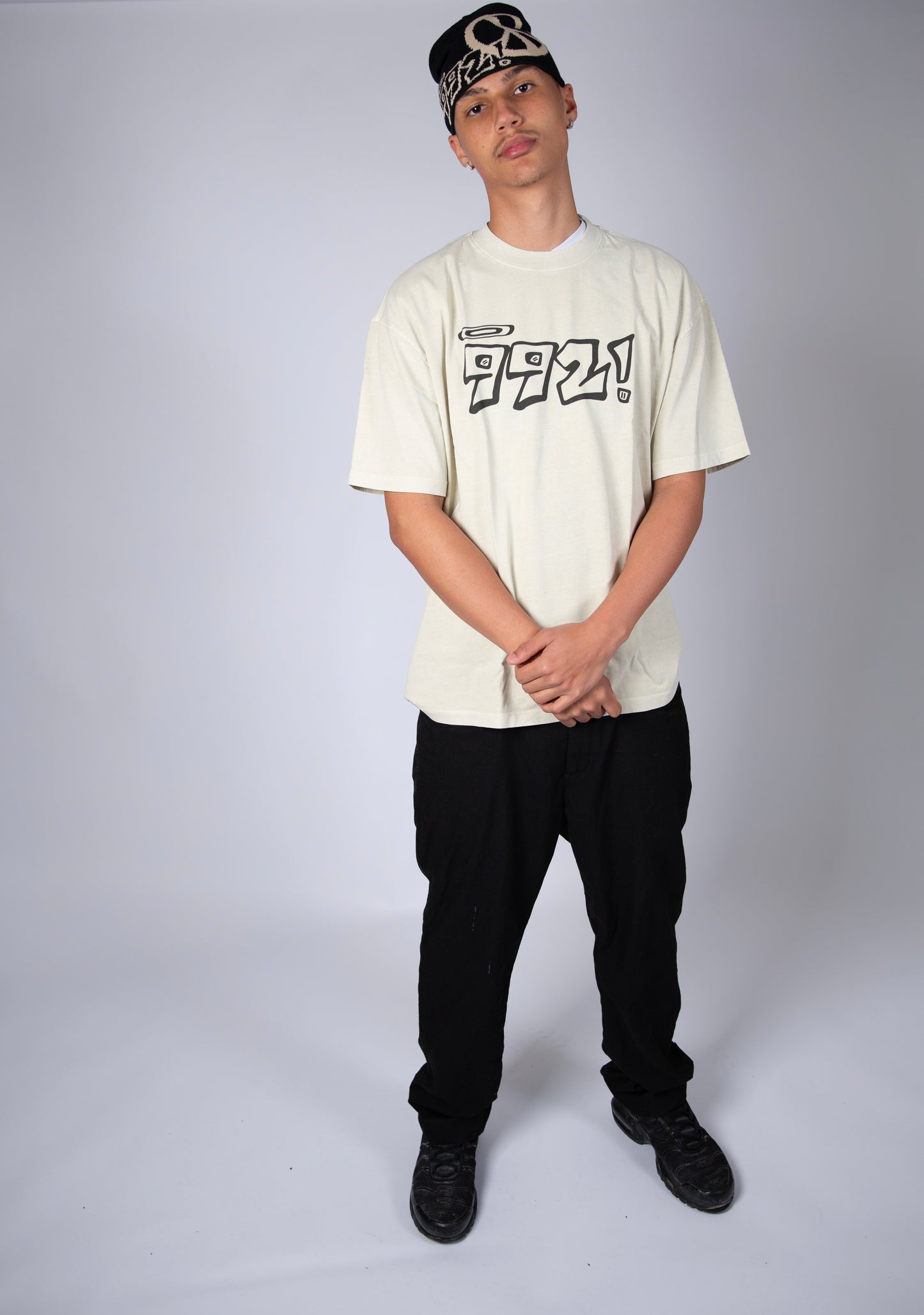 992 8-ball graphic oversized tee
