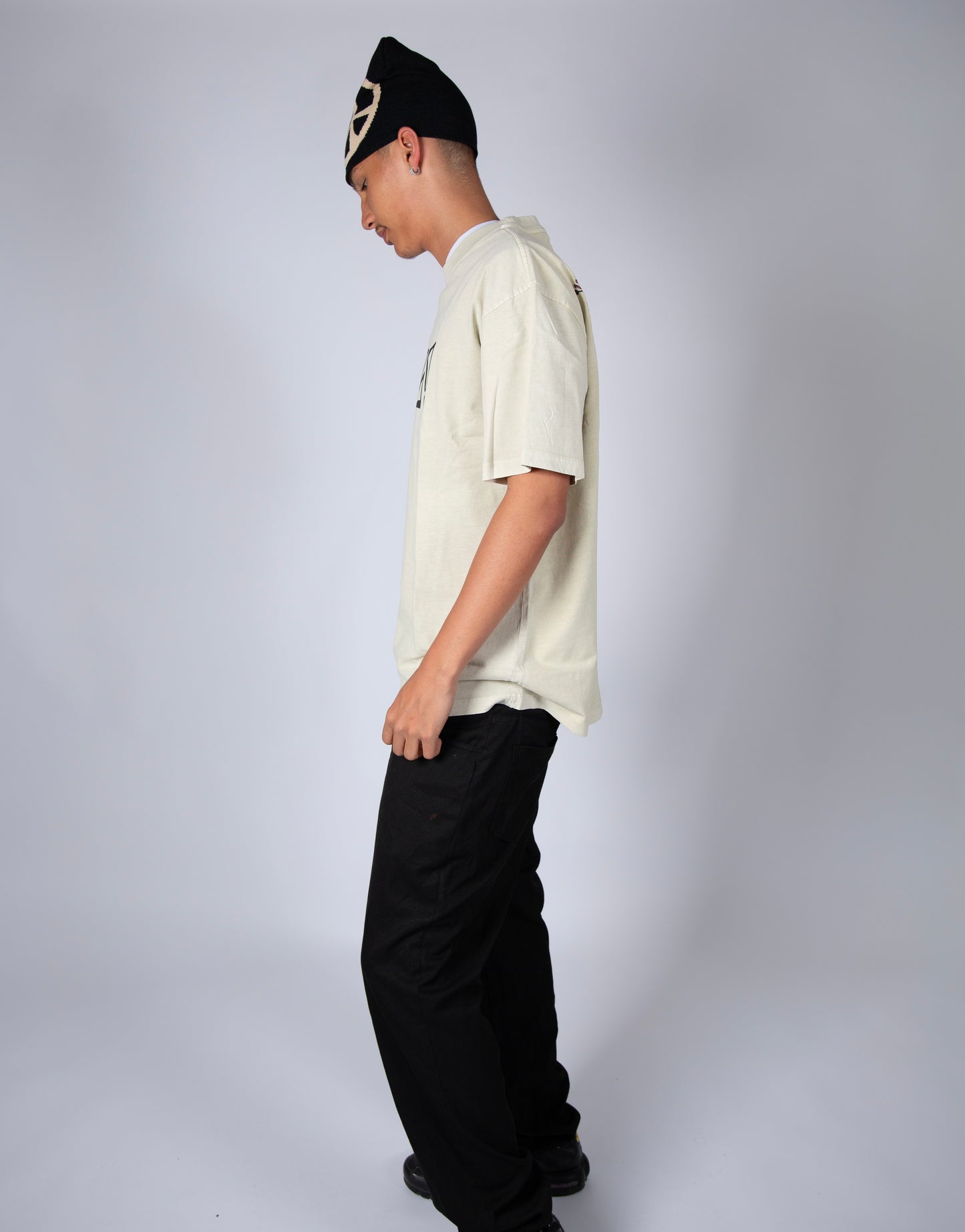 992 8-ball graphic oversized tee